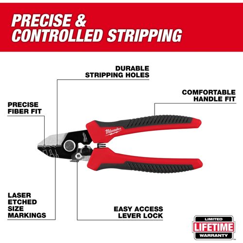 Main product image of Tri-Hole Fiber Stripper, 48-22-3013