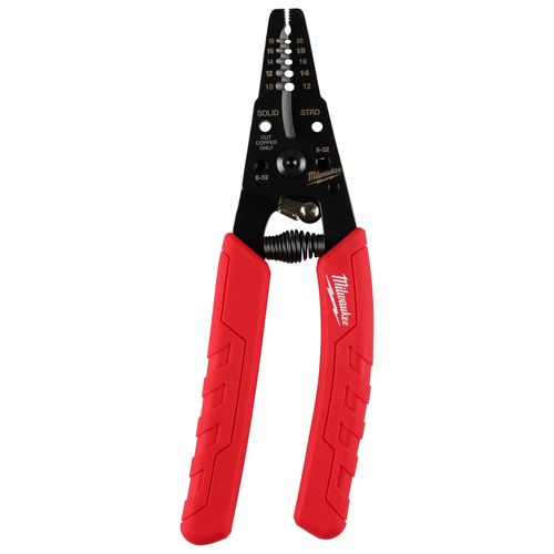Main product image of 10-20 AWG Comfort Grip Wire Stripper & Cutter, 48-22-3050