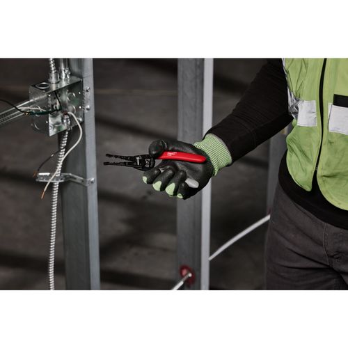 Main product image of 12/2 & 14/2 NM Dipped Grip Wire Stripper & Cutter, 48-22-3081