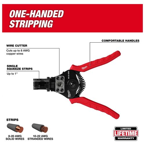 Main product image of Automatic Wire Stripper & Cutter, 48-22-3083