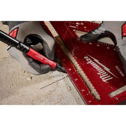 Main product image of INKZALL Double Sided Black Jobsite Marker – Ultra Fine & Fine Point, 48-22-3115