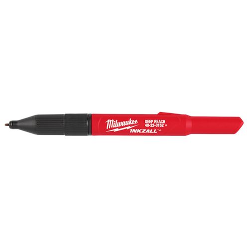 Main product image of INKZALL 2-in-1 Deep Reach Ultra Fine Point Jobsite Marker (Black)