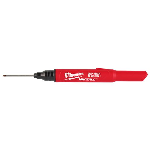 Main product image of INKZALL 2-in-1 Deep Reach Ultra Fine Point Jobsite Marker (Black)