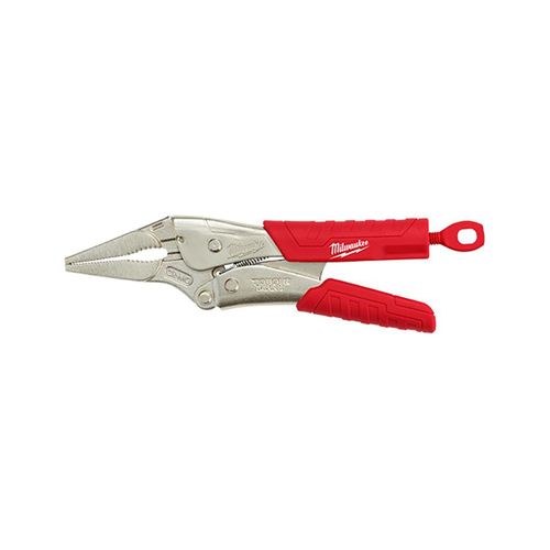 Main product image of 9" TORQUE LOCK LONG NOSE LOCKING PLIERS WITH GRIP, 48-22-3409