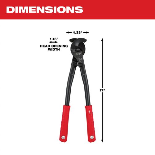 Main product image of 17" Utility Cable Cutter, 48-22-4016