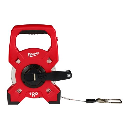 Main product image of 100' Steel Open Reel Long Tape Measure, 3/8" Width, 48-22-5201