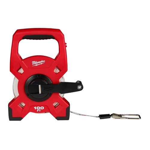 Main product image of 100' Fiberglass Open Reel Long Tape Measure, 1/2" Width, 48-22-5301