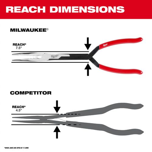 Main product image of 2 Piece Long Reach Pliers Set, 48-22-6542