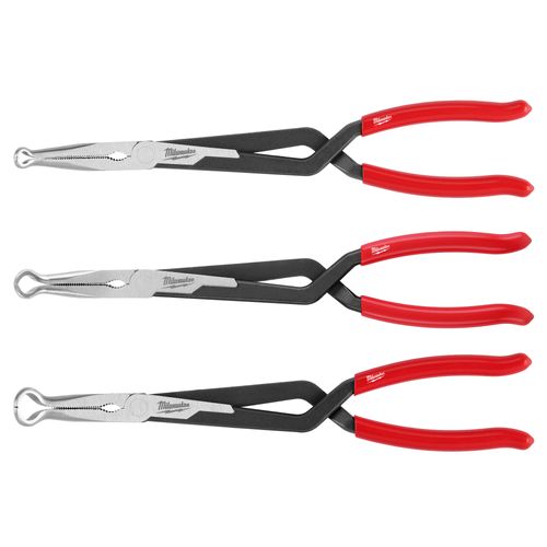 Main product image of 3 Piece Long Reach Hose Grip Pliers Set, 48-22-6563