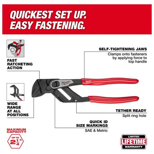 Main product image of 10" Pliers Wrench, 48-22-6910