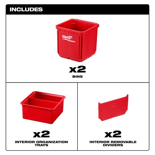 Main product image of Bin Set for PACKOUT (2 Pack)