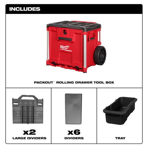 Main product image of PACKOUT Rolling Drawer Tool Box