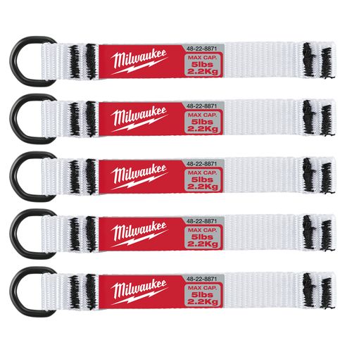 Main product image of 5lb D-Ring Web Attachment (5 Pack), 48-22-8871