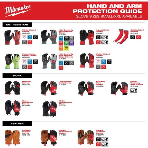 Main product image of Cut Level 1 Nitrile Dipped Gloves (XL) 48-22-8903E