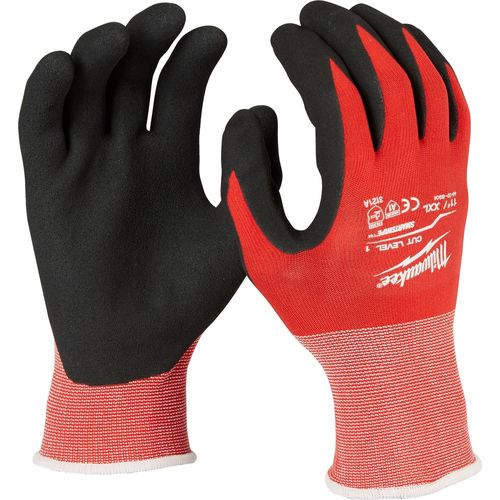 Main product image of Cut Level 1 Nitrile Dipped Gloves (2XL) 48-22-8904B