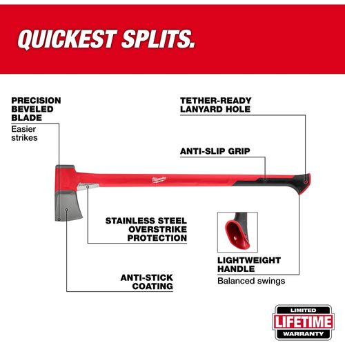Main product image of 36" Splitting Axe, 48-22-9063