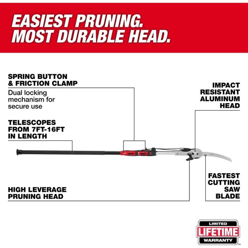 Main product image of 16' Pole Saw & Pruner, 48-22-9375