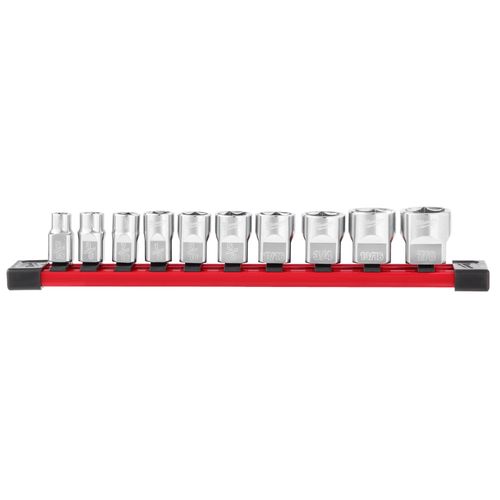 Main product image of 10 piece 3/8" SAE Sockets with 4 Flat Sides, 48-22-9403