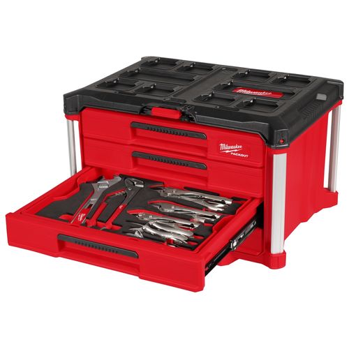 Main product image of 64 Piece Hand Tool Set with PACKOUT 4 Drawer Tool Box, 48-22-9493