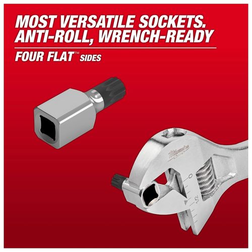 Main product image of 12pc 3/8" Drive Triple Square Bit Socket Set, 48-22-9536