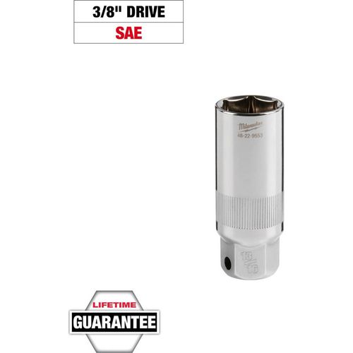 Main product image of 3/8" Drive 13/16" Spark Plug Socket, 48-22-9553