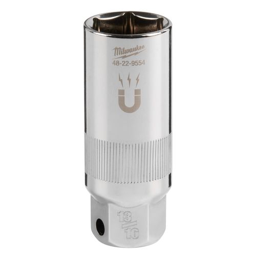 Main product image of 3/8" Drive 13/16" Magnetic Spark Plug Socket, 48-22-9554