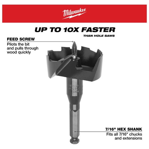 Main product image of Selfeed Bit 4-1/8", 48-25-4125