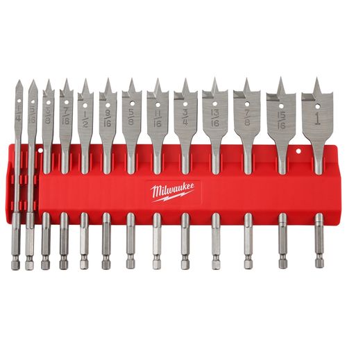 Main product image of 13 Piece Flat Boring Bit Set, 48-27-1520