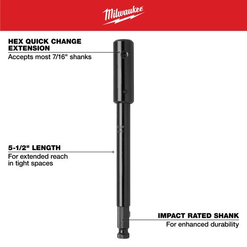 Main product image of Bit Extension 5-1/2", 48-28-4001
