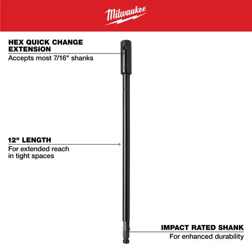 Main product image of Bit Extension 12", 48-28-4006