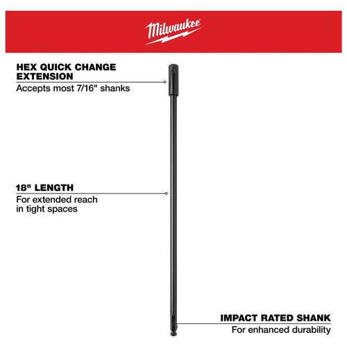 Main product image of Bit Extension 18", 48-28-4011