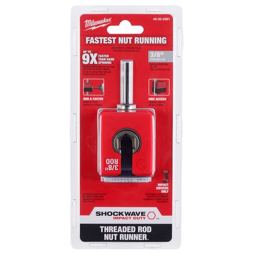 Main product image of 3/8" SHOCKWAVE Impact Duty Threaded Rod Nut Runner