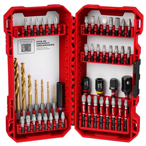 Main product image of 50 piece SHOCKWAVE Impact Duty Drill & Drive Set, 48-32-4013