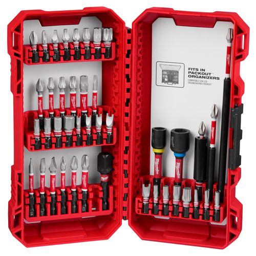 Main product image of 43 Piece SHOCKWAVE Impact Duty Driver Bit Auto Set, 48-32-4033