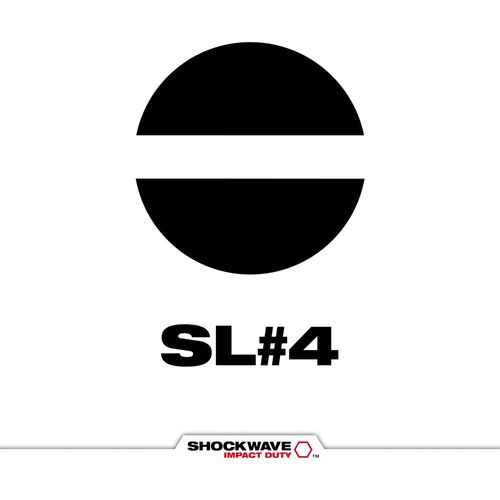 Main product image of SHOCKWAVE Impact Duty 1" Slotted 7/64" Insert Bits (Pack of 25), 48-32-4115