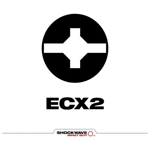 Main product image of SHOCKWAVE(tm) Impact Duty 2" ECX 2 Power Bits (Pack of 25), 48-32-4145