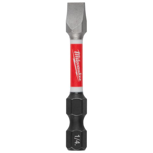 Main product image of Shockwave 2" Impact Slotted 1/4" Power Bits (Pack of 25), 48-32-4158