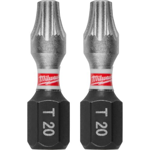 Main product image of SHOCKWAVE Impact Duty 1" TORX T20 Insert Bits (Pack of 2), 48-32-4414