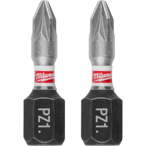 Main product image of SHOCKWAVE Impact Duty 1" Pozidriv #1 Insert Bits (Pack of 2), 48-32-4431