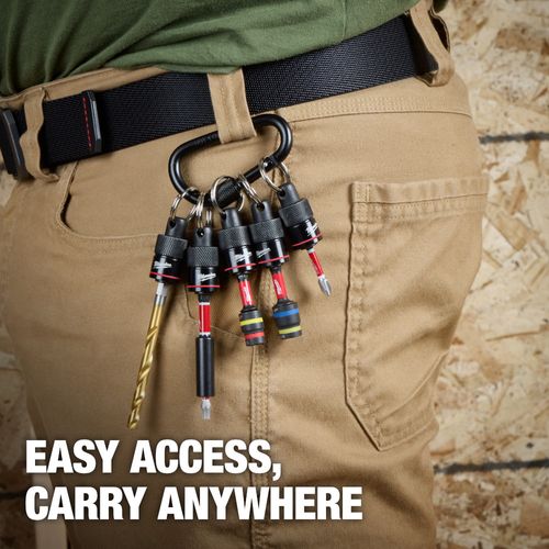 Main product image of 5-Piece Bit Holder w/ Carabiner
