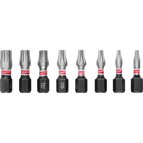 Main product image of 10 Piece SHOCKWAVE Impact Duty 1" TORX Security Insert Bit Set, 48-32-4618