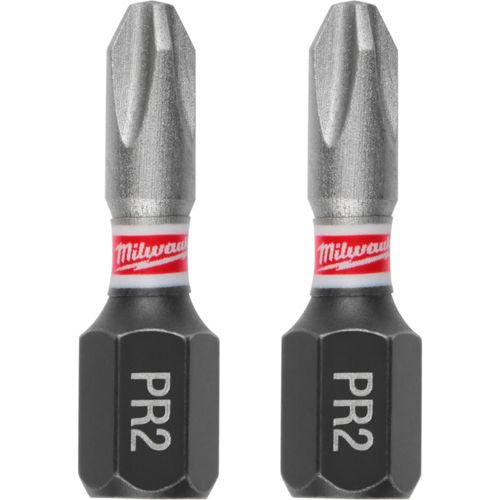 Main product image of SHOCKWAVE 1" Impact Phillips Reduced #2 Insert Bits (Contractor Pack), 48-32-4644