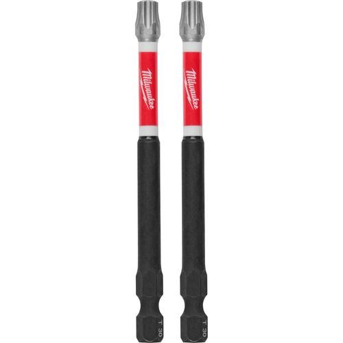 Main product image of SHOCKWAVE Impact Duty 3-1/2" T30 Bit (Pack of 2), 48-32-4680