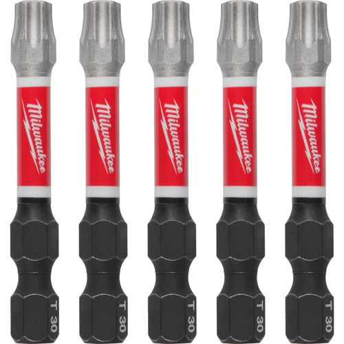 Main product image of SHOCKWAVE Impact Duty 2" TORX T30 Power Bits (Pack of 5), 48-32-4687