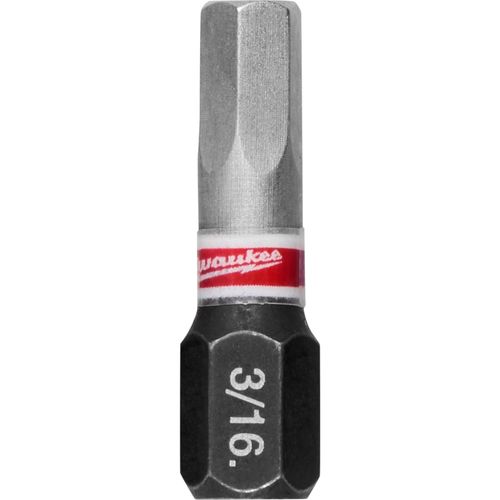 Main product image of SHOCKWAVE Impact Duty 1" Hex 3/16" Insert Bits (Pack of 25), 48-32-4707