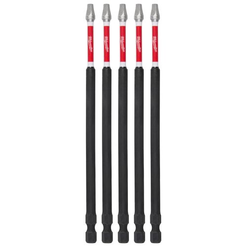 Main product image of SHOCKWAVE 6" Impact Phillips #2 Power Bits (Pack of 5), 48-32-4855