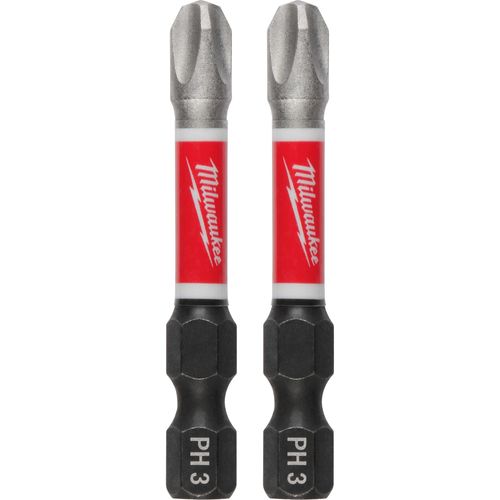 Main product image of SHOCKWAVE Impact Duty 2" PH3 Bit (Pack of 2), 48-32-4963