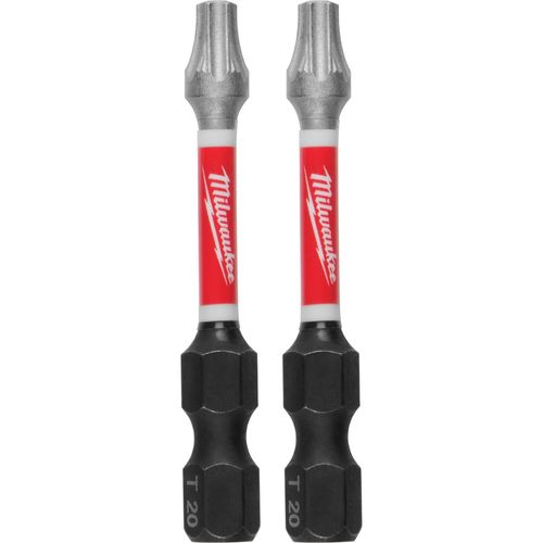 Main product image of SHOCKWAVE Impact Duty 2" TORX T20 Power Bits (Pack of 2), 48-32-4984
