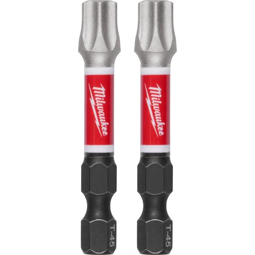 Main product image of SHOCKWAVE Impact Duty 2" T45 Impact Bits (Pack of 2), 48-32-6000