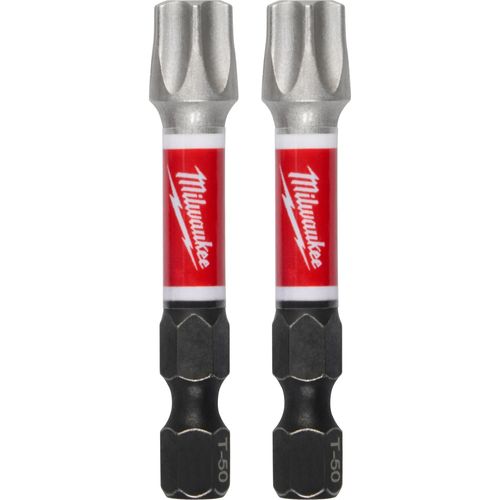 Main product image of SHOCKWAVE Impact Duty 2" T50 Impact Bits (Pack of 2), 48-32-6002
